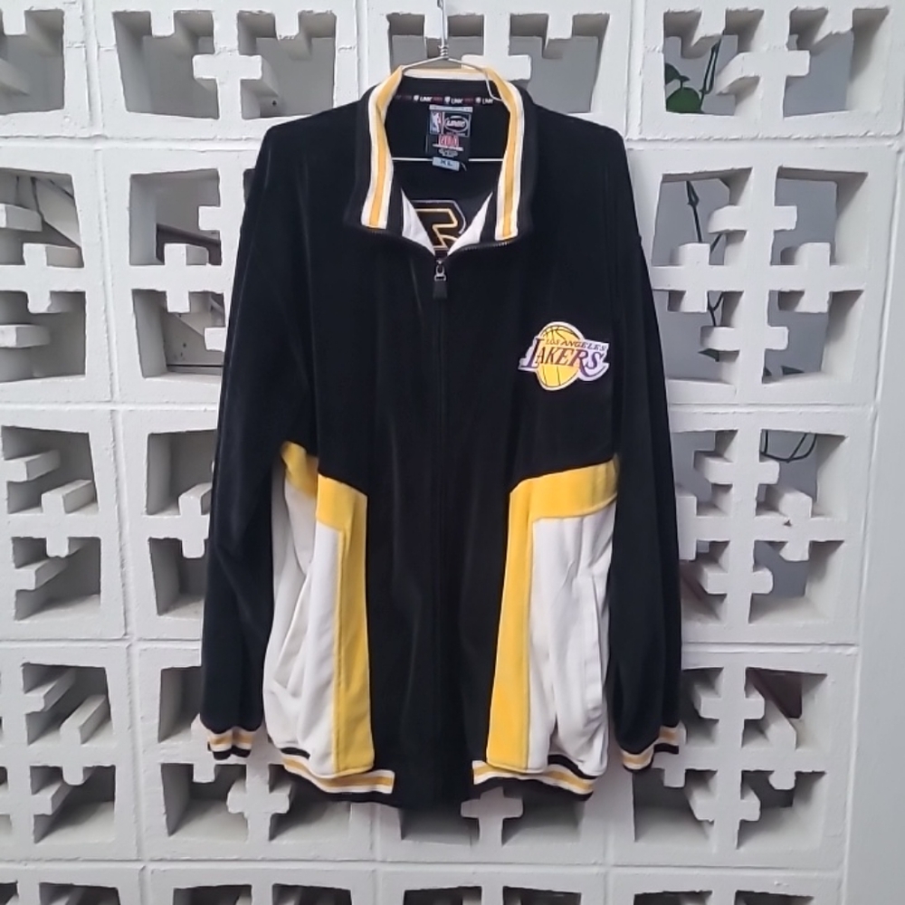Official Retro~Vntg~NBA~ UNK~ XL~ Lis Angeles Zip-through Tracksuit Jacket
